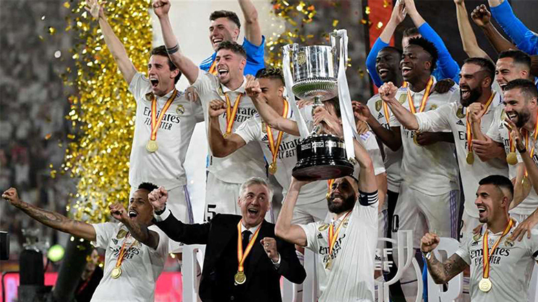من تتويج الفريق الملكي بكأس ملك إسبانيا (وكالات)